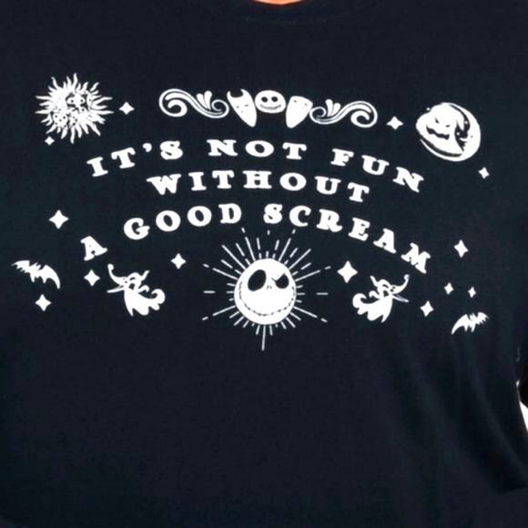 ❤️NWT VINTAGE HOT TOPIC NIGHTMARE BEFORE CHRISTMAS HALLOWEEN TEE - PLUS SIZE 3X - Picture 2 of 12